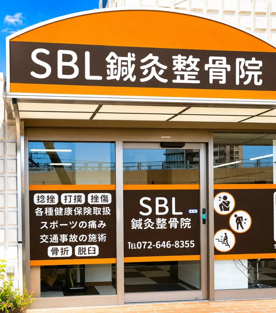 SBL鍼灸整骨院 JR茨木院の外観 - 茨木市の鍼灸・整骨院